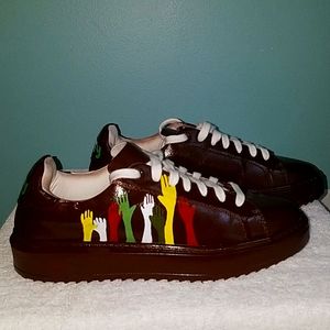 Platform sneakers, brand new, size 7.5
